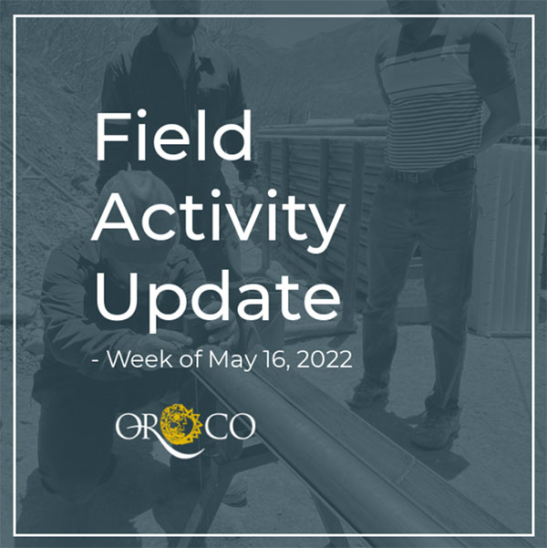 Field Activity Update 