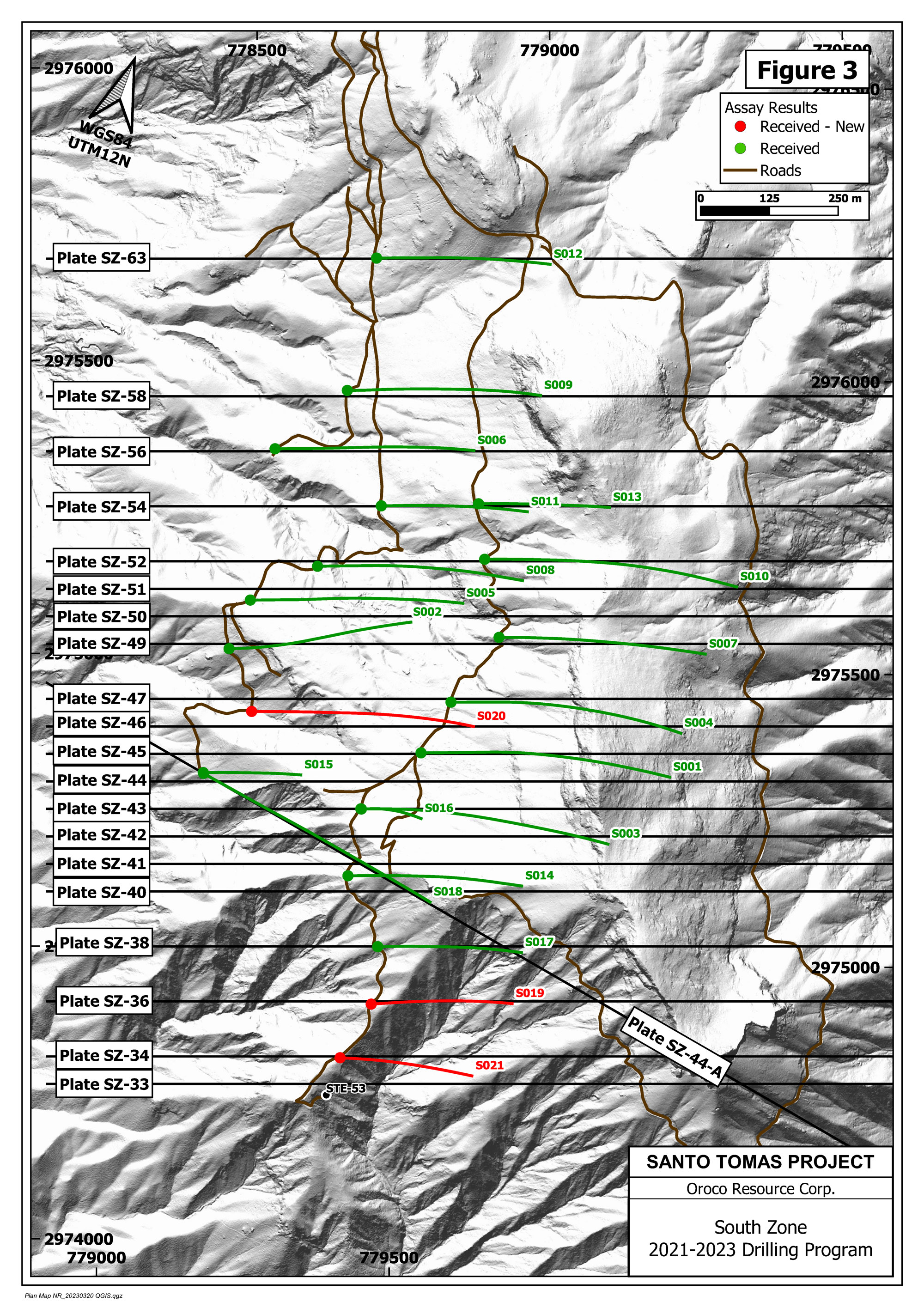 South Zone 2021-2022 Drilling Program